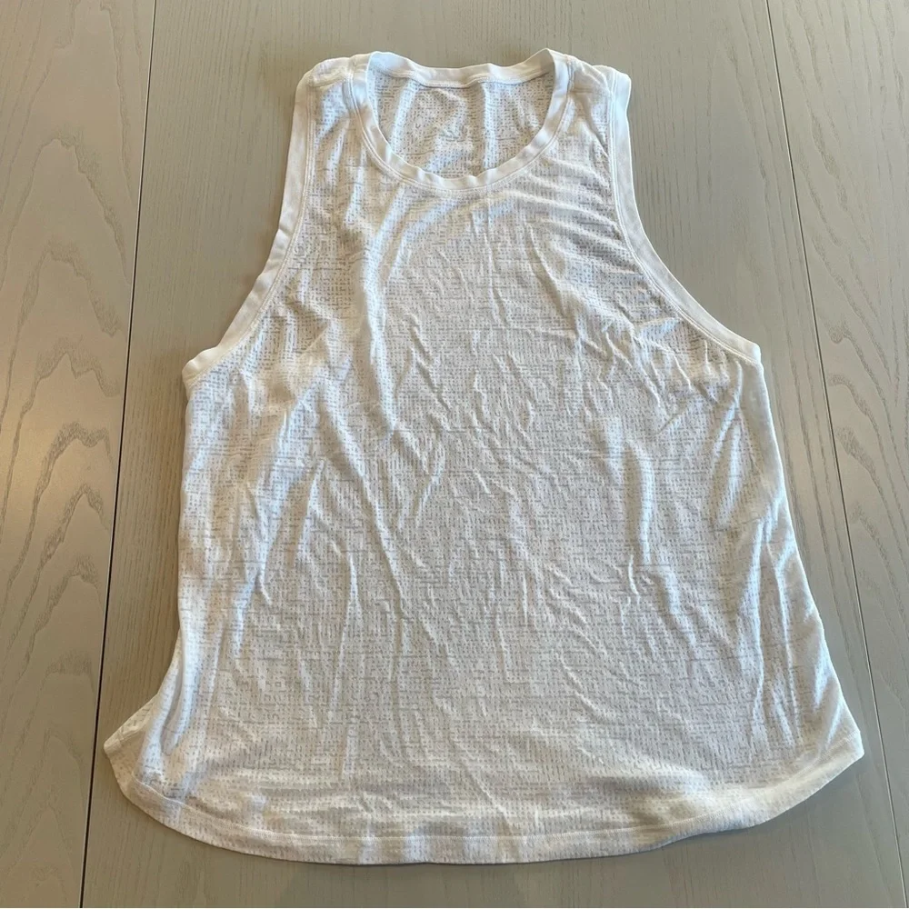 Lululemon Burnout Digital Fade Tank (White) 6